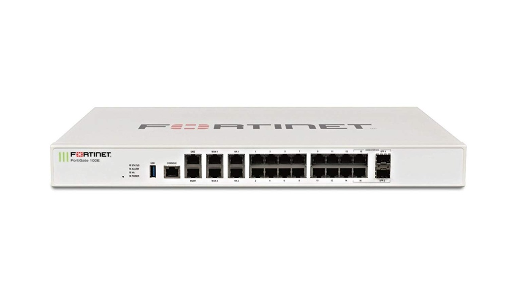 Firewall Fortinet Fortigate 100 E-BDL-950-12 Firewall Bundle FG-100E-BDL-950-12